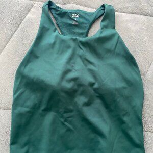 Green DSG Racer Back Tank Top